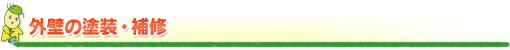 外壁の塗装・補修 外壁の塗装・補修